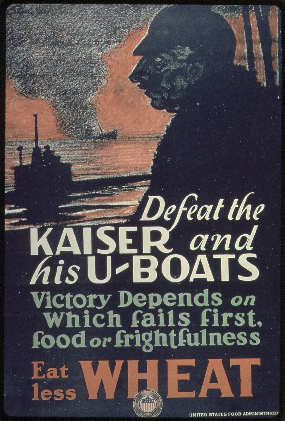 Plakat gegen U-Boote